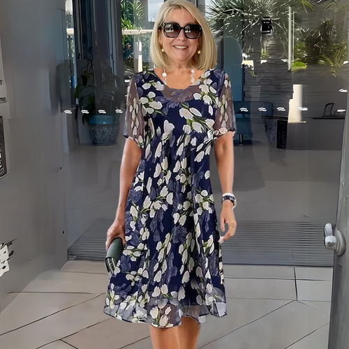 Clara - Vestido con estampado floral