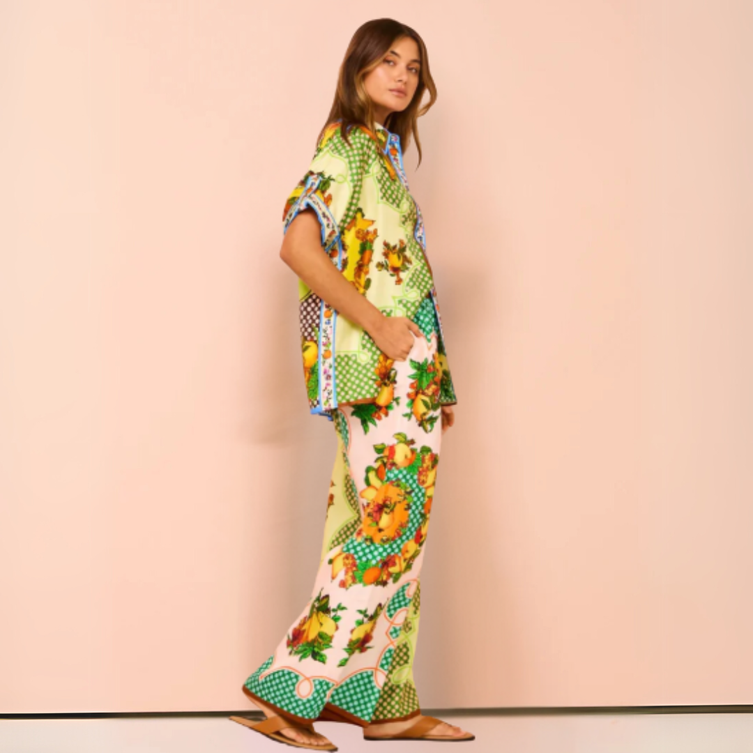 Mariela - Conjunto holgado estampado