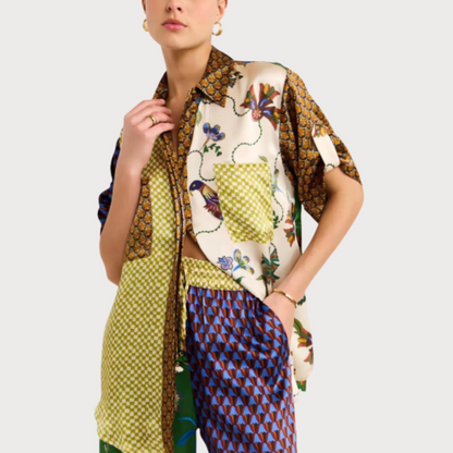 Mariela - Conjunto holgado estampado