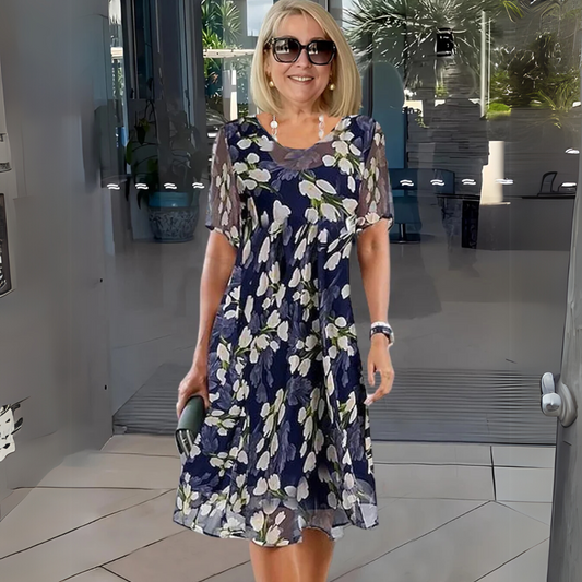 Clara - Vestido con estampado floral