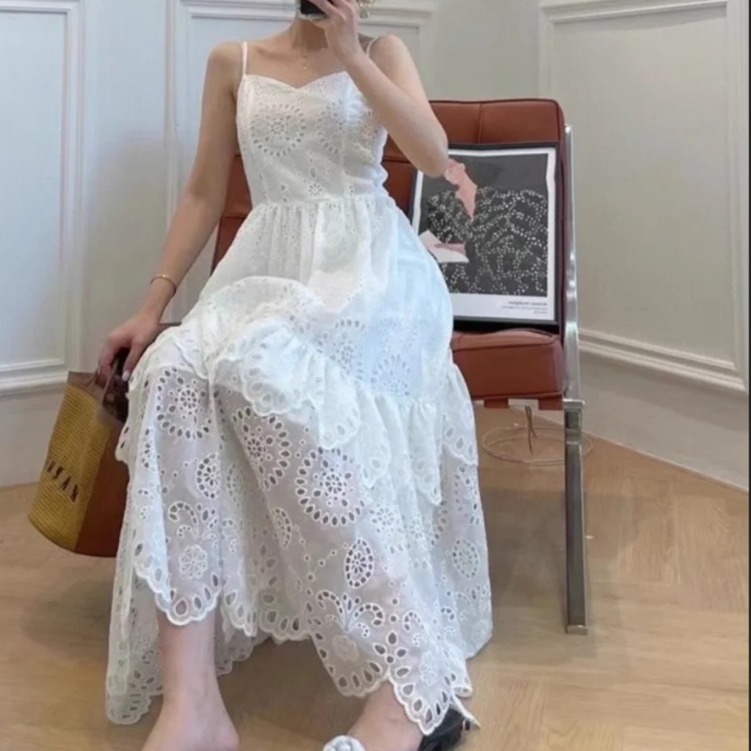 Analia - Vestido de día de estilo vintage