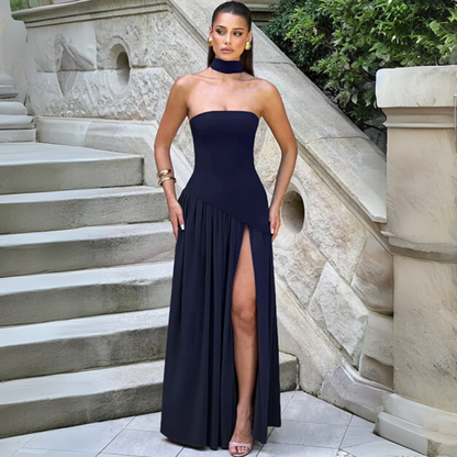 Julia - Vestido con escote en pico