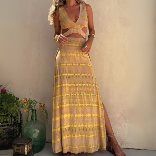 Gabriela - Vestido largo de estilo bohemio