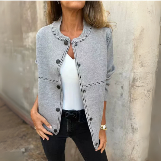 Ariadna - Elegante cárdigan abotonado