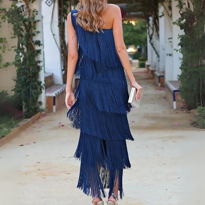 Martina - Elegante vestido de un hombro