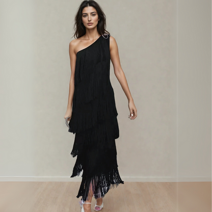 Martina - Elegante vestido de un hombro