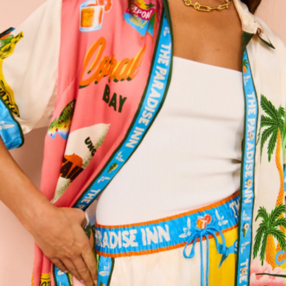 Mariela - Conjunto holgado estampado